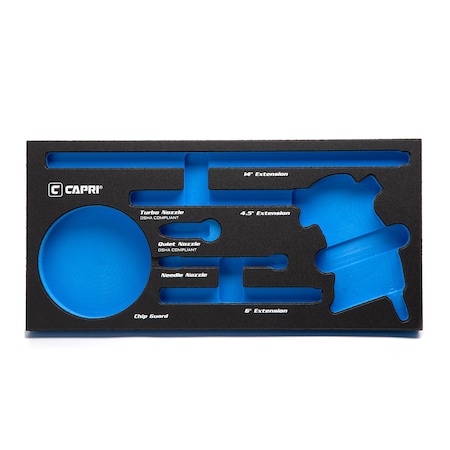 Capri Tools Mechanic's Tray for Windstorm EX High Performance Air Blow Gun CP21350-TRAY